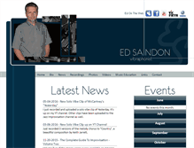 Tablet Screenshot of edsaindon.com